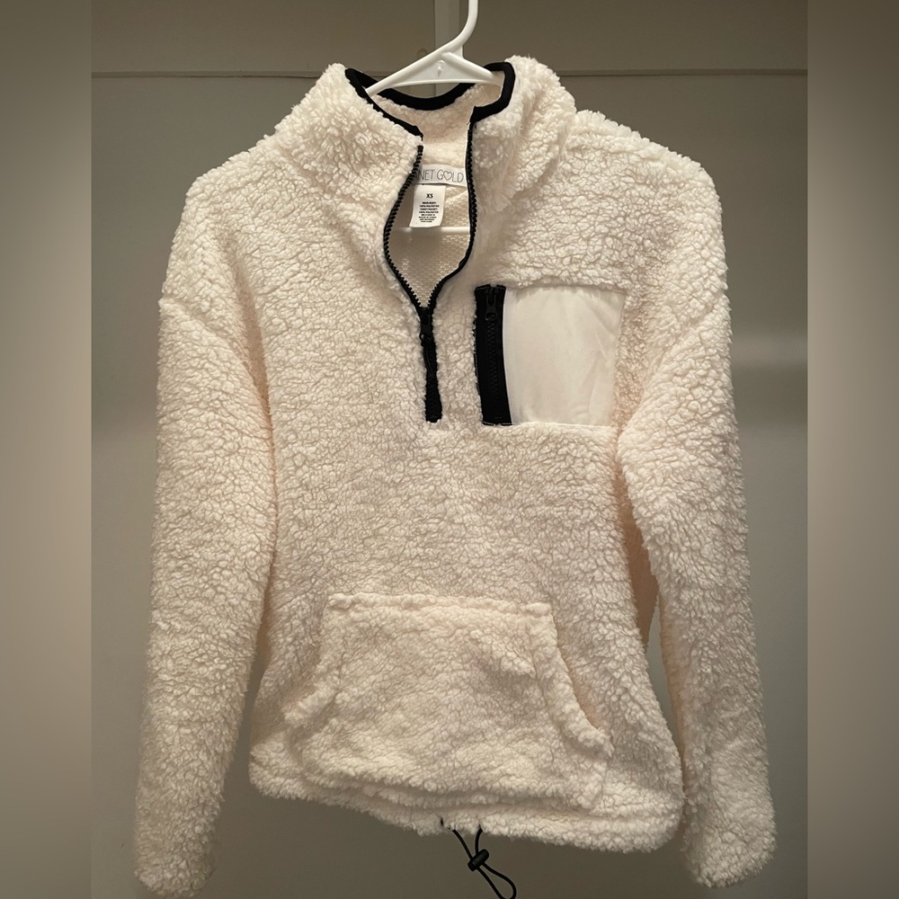 Planet gold sweatshirt xs